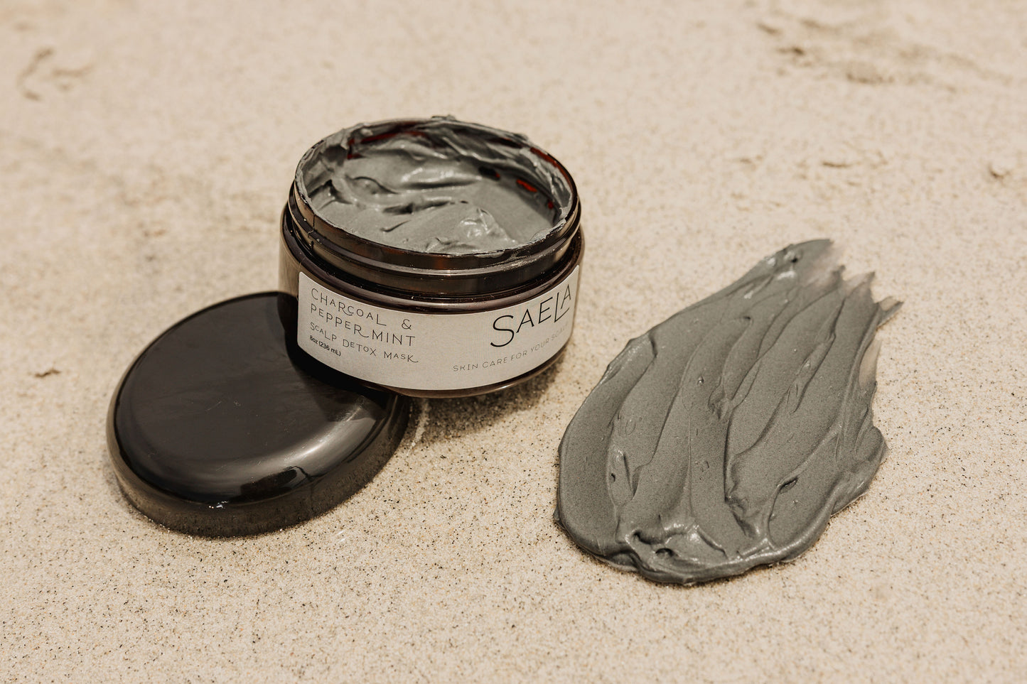 Charcoal & Peppermint Scalp Detox Mask 8oz